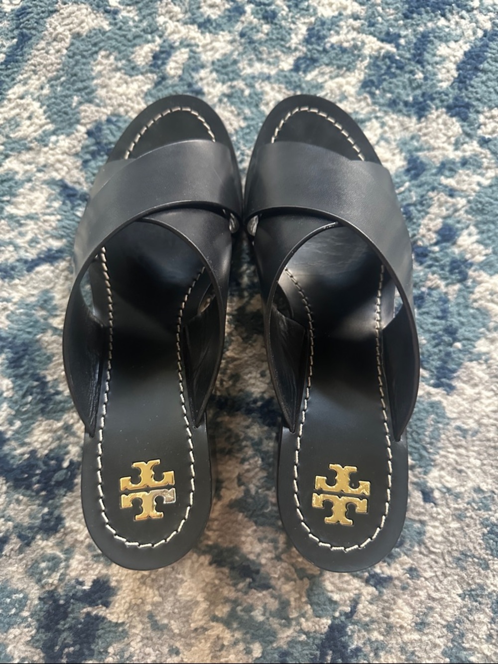 Tory Burch heeled slides